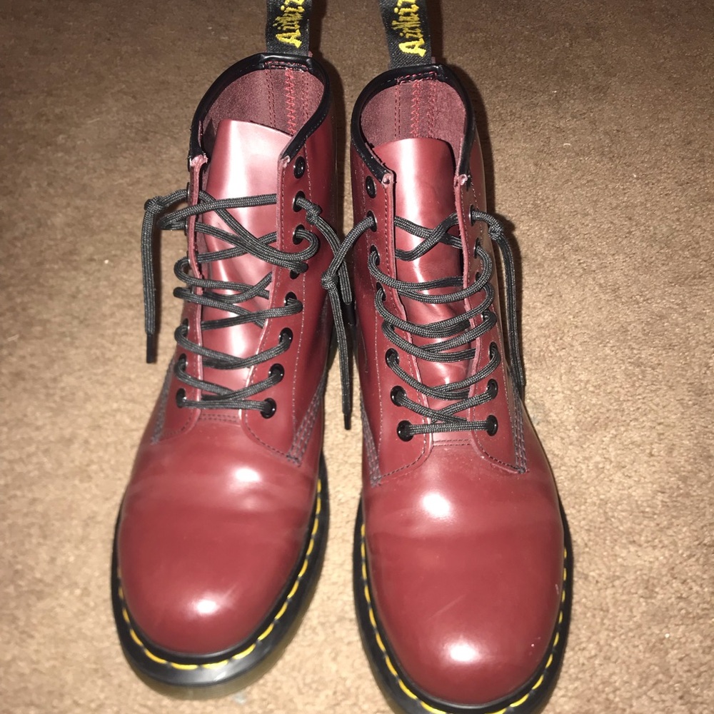 Dr Martens Red Boots